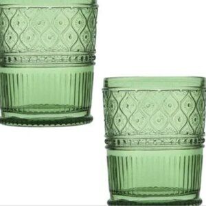 Godinger Old Fashioned Whiskey Glasses, Drinking Glasses, Set of 4 (NEW W BOX)